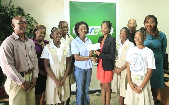 Fast Cash Sponsors Wings Track Field Cheque